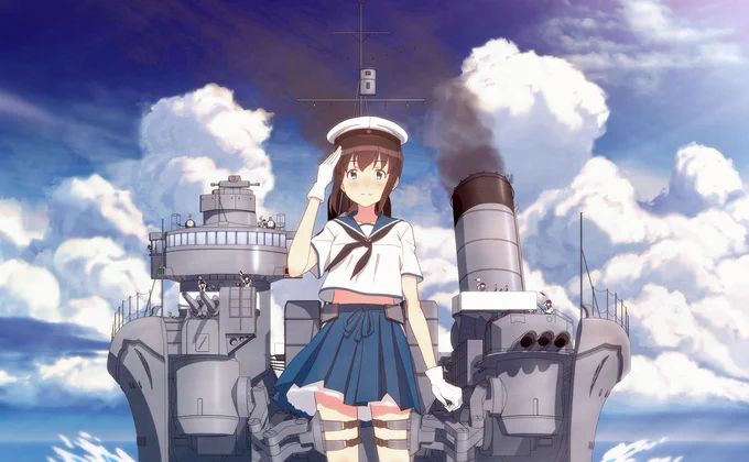 #私を布教して
初期艦の吹雪 