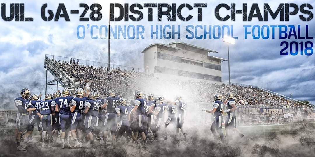 PLAYOFF TIME!! Bi-district vs/ Reagan tonight at Farris, 7:30. GET LOUD, OC NATION! 🏈 <a href="/OCathletics1819/">O’Connor HS Athletics</a> <a href="/NISDOConnorHS/">O'Connor High School</a> <a href="/NISD/">Northside ISD</a> #txhsfb #ThisIsOconnor #ThisIsNorthside #ocpantherfb #tosophotos