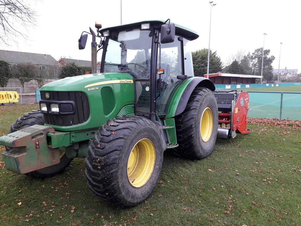 Lymington Town Football Club today. 7626 heavy duty at the ready!