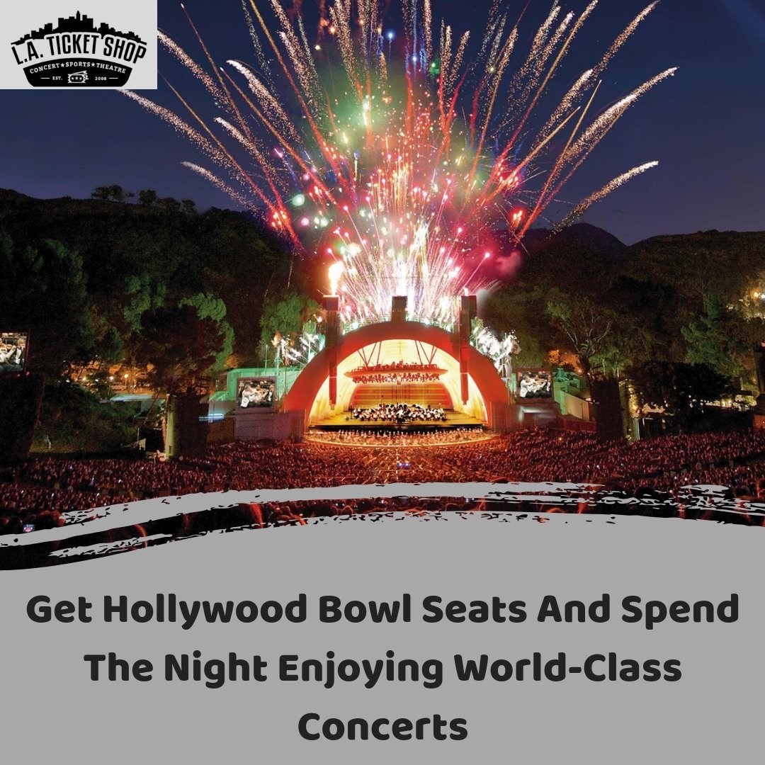 LATicketShop's tweet photo. Get #HollywoodBowl seats and spend the night enjoying world-class #concerts from all #genresofmusic. Grab your #tickets today from https://t.co/GhL3QUO2qK
#latickets #losangeles #gametickets #theatre #theatretickets #hollywood #eventtickets https://t.co/Fc6KXvNU69