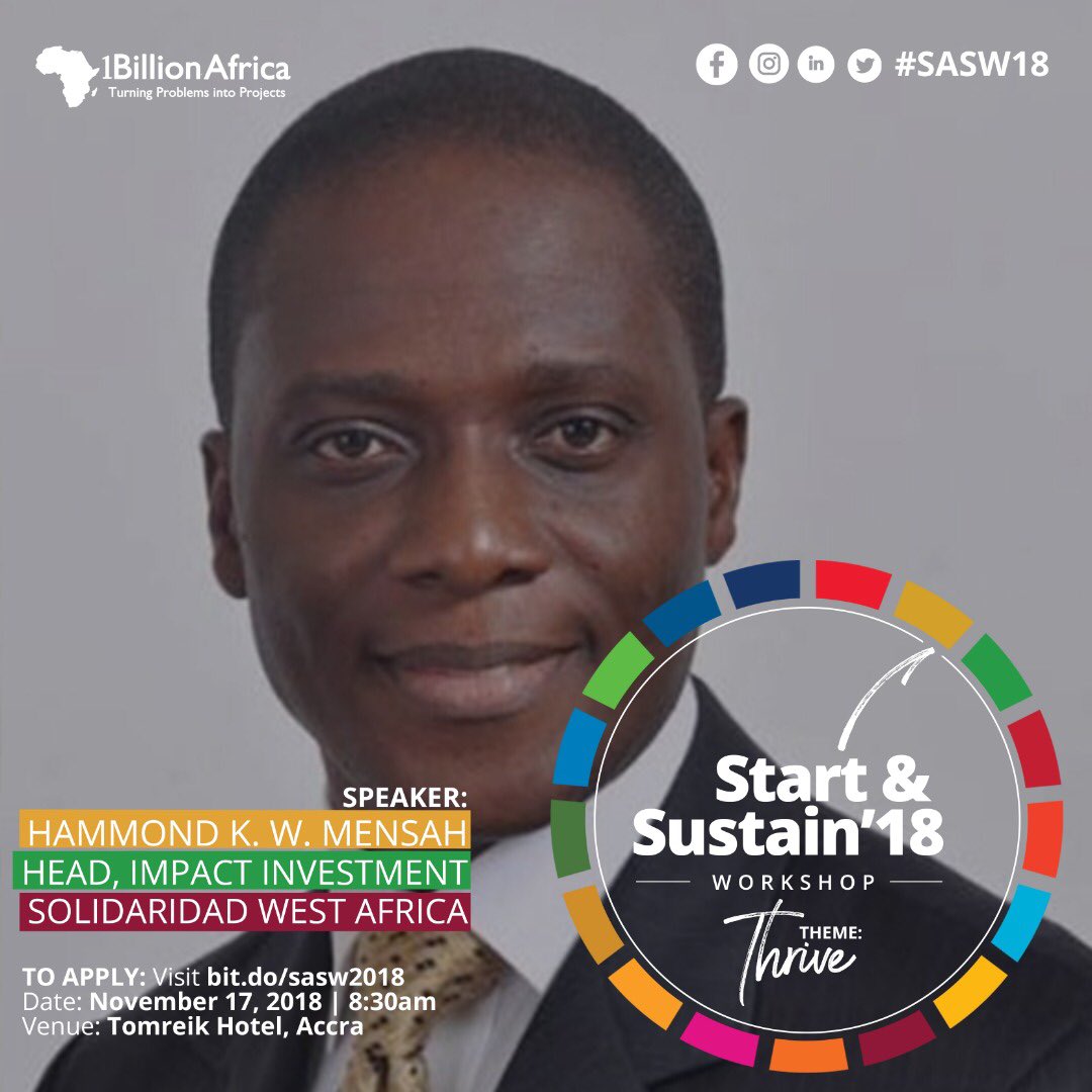 1billionafrica's tweet photo. Strong, Smart and Young Speakers are ready just for you!
.
#SASW18 #SDGs #yourBusines #yourproject #thrive #youth #entrepreneurship #africa #business #culture #turningProblemsIntoProject #vision #workshop #innovation #sacrifice #GlobalGoals #leadership https://t.co/gbPMrw56g5