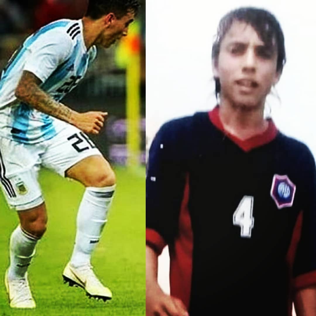 Calpoficial's tweet photo. Paulo Gazzaniga y Renzo Saravia. Dos chicos surgidos de las inferiores del CLUB ATL. LAS PALMAS hoy juntos en la selección Argentina. https://t.co/SQbhk0Qq4c