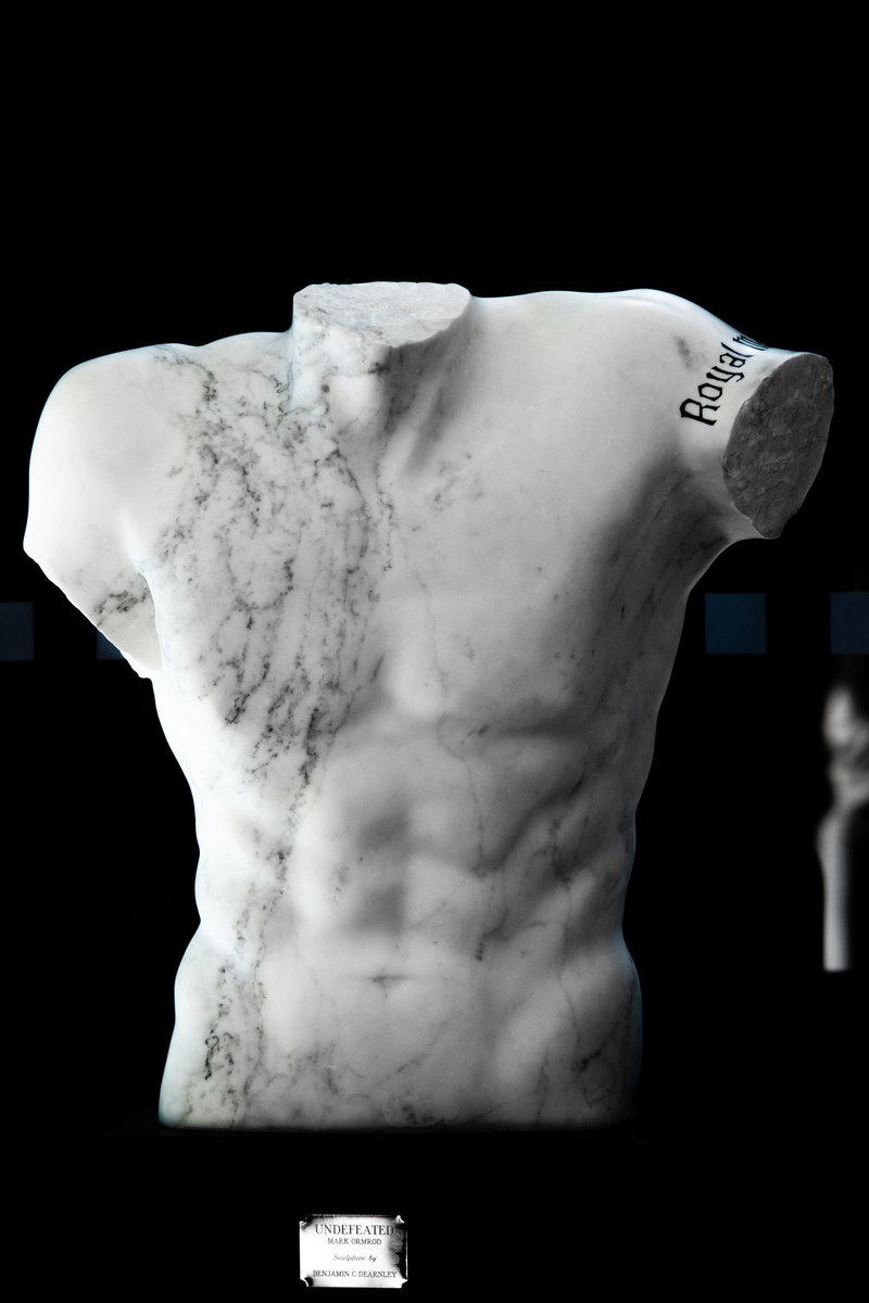 theRMcharity's tweet photo. Next week sees the auction of the 'Undefeated' @MarkOrmrod Sculpture' - which is being auctioned next week to raise important funds for @Blesma &amp; @theRMcharity.

Learn more about the auction of the piece by international sculpture Ben Dearnley here: https://t.co/zU8ZDjN4Ls https://t.co/jR5wP5b84h