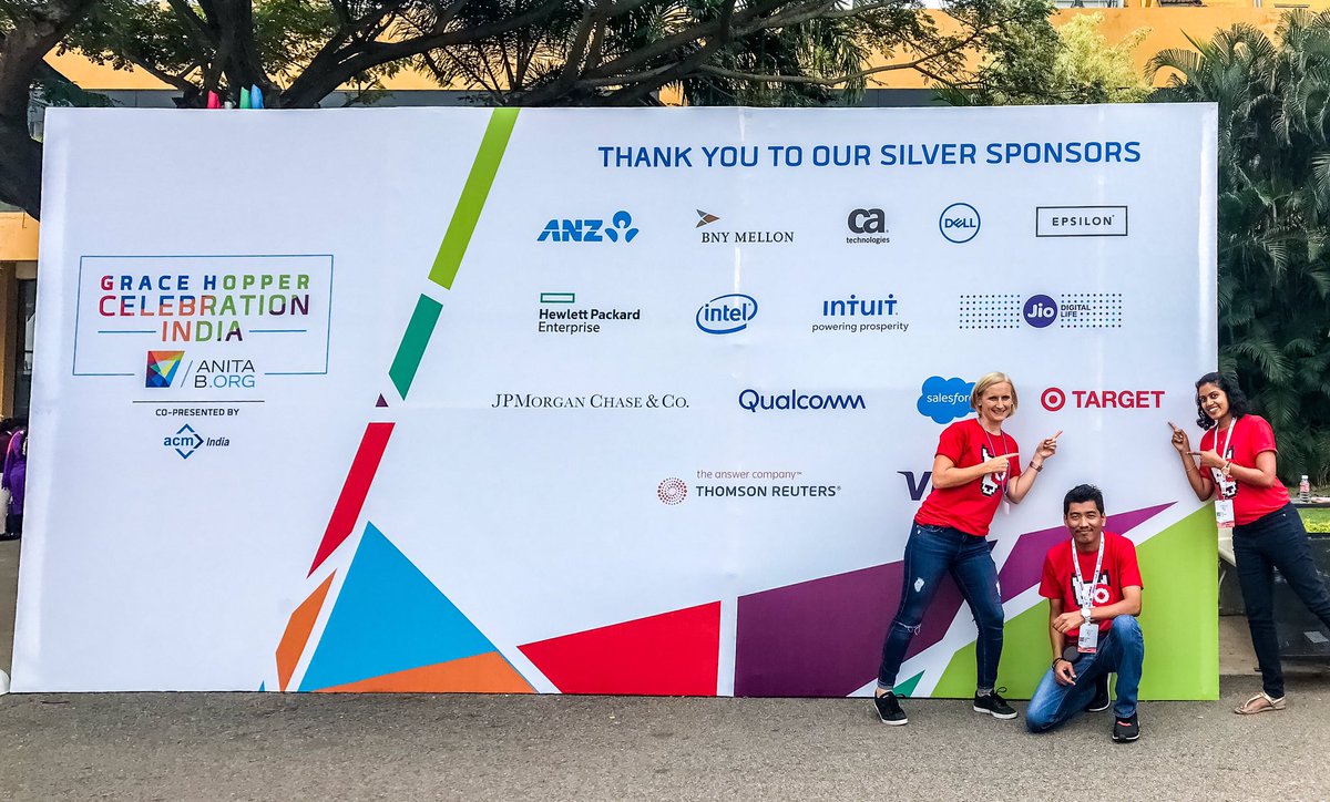 flying_tara's tweet photo. We were at GCHI18 and what a way to meet some of the brightest talent of Women In Technology! #Target #targetcareer #GHCI18 #diversity #womenintech #GHCI2018 #career #GraceHopper https://t.co/q489kkaAeP