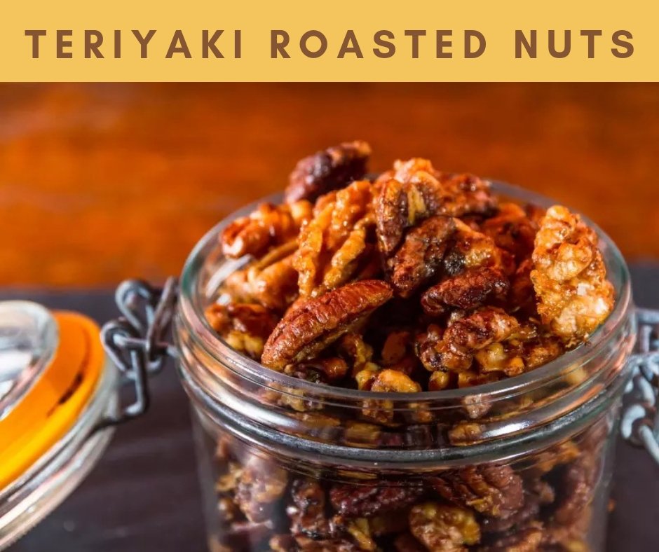 KikkomanUK's tweet image. #Christmas Tip: Kikkoman Teriyaki Roasted Nuts. Simply toss mixed nuts in teriyaki marinde, spread on baking sheet and cook until lightly toasted and dried. Cool and then serve at drinks parties! #partynuts #roastednuts #recipe #foodloveskikkoman #nibbles