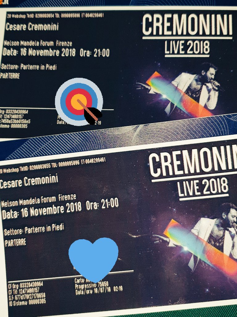 Davidehalfhead's tweet photo. AVE @CremoniniCesare ! A presto 💙
#cesarecremonini #CremoniniLIVE2018   #firenze #PossibiliScenari https://t.co/YbYnG9V1zG