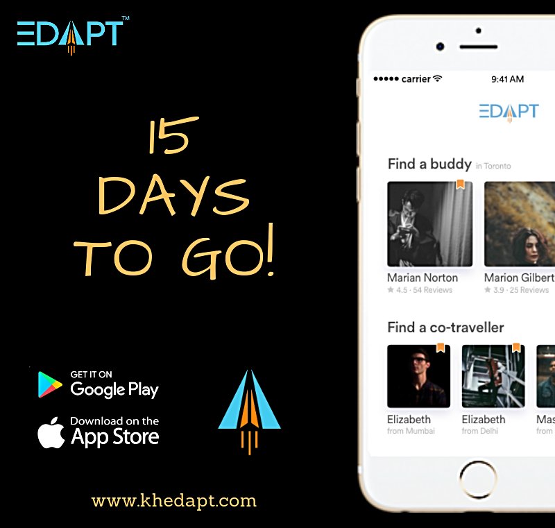 AppEdapt's tweet image. We are very excited to announce that #EdaptApp is almost ready for the launch!
However, version 1.0 will be available only for invited users to enhance overall experience.
.
.
#newapp #apps #internationalstudents #students #canada #community #networking #studyabroad