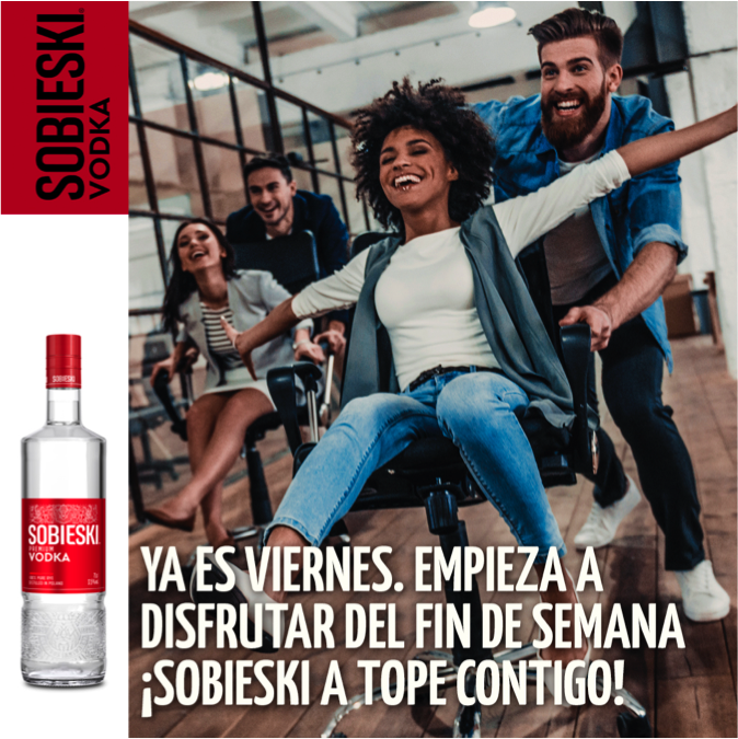 SobieskiES's tweet photo. Cuando el viernes terminas tu jornada laboral y recuerdas que tienes millones de motivos para disfrutar del fin de semana.

¡Sobieski siempre contigo!

#Sobieski #Vodka #VodkaSobieski #TGIF #Friends #weekend #VodkaLover #TuMomento #Amigos #KeepItReal #SiempreContigo #FelizFinde https://t.co/jtKJ3B7YQp