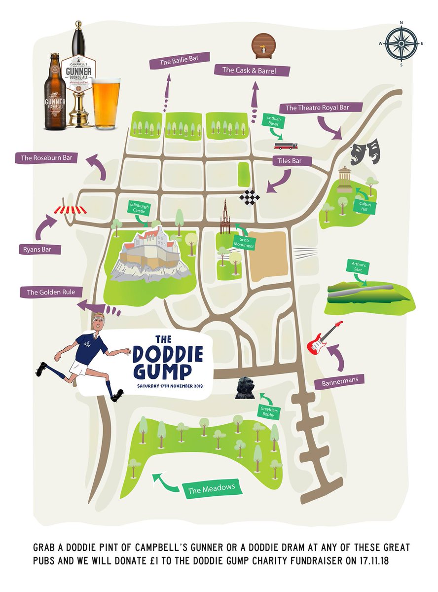 TilesBarEd's tweet photo. We're teaming up with @DoddieGump for a great cause this weekend. Grab a Doddie Pint or a Doddie Dram at the bar and we'll donate £1 from every drink sold to the charity.  Find out more: https://t.co/FAAOgqKiR2 https://t.co/96bnXpG0lS