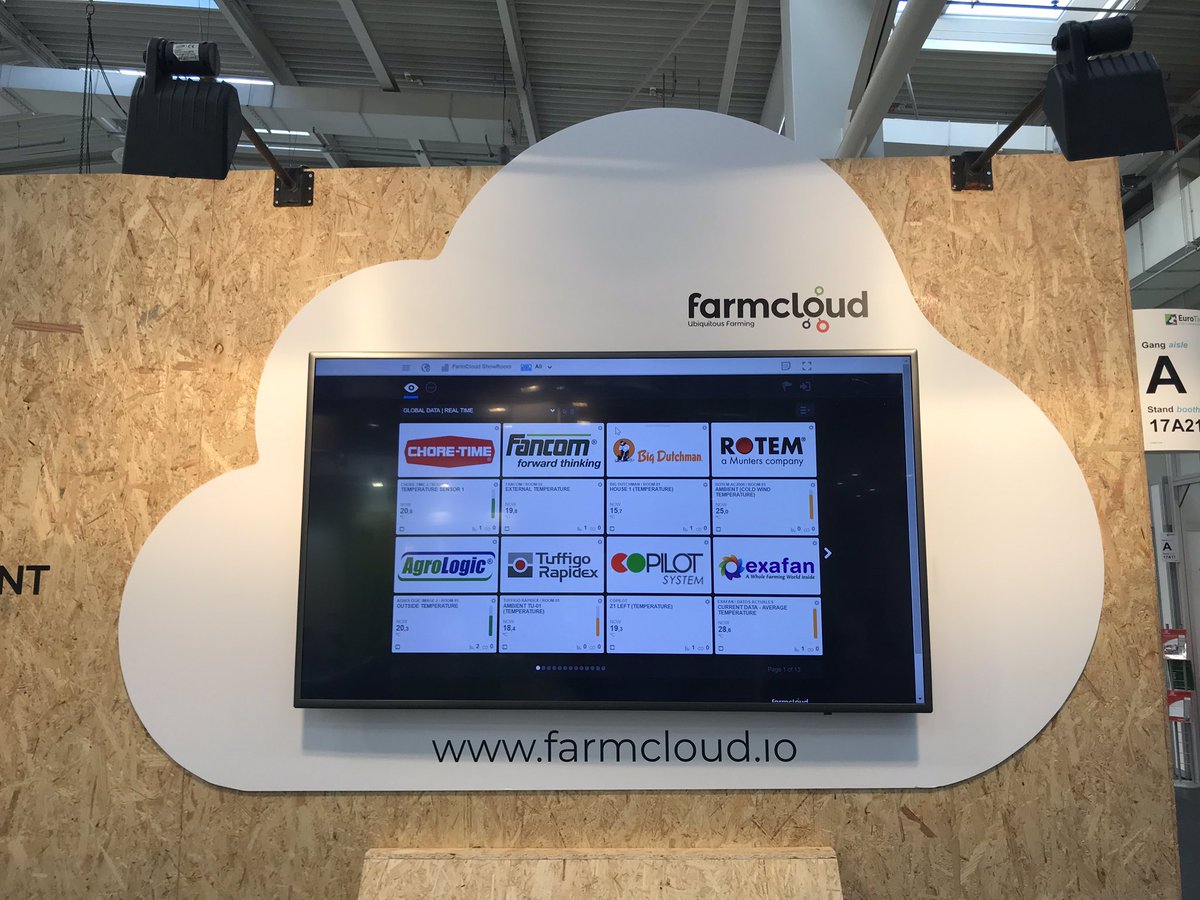 farmcloud_io's tweet photo. We are having a fantastic time @EuroTier, showing our ability to integrate data from different farm controllers, and empower livestock farming productivity using our cloud platform to benchmark information!
You can know more at https://t.co/WNOQOTJhCr https://t.co/T5gZJfo4ol