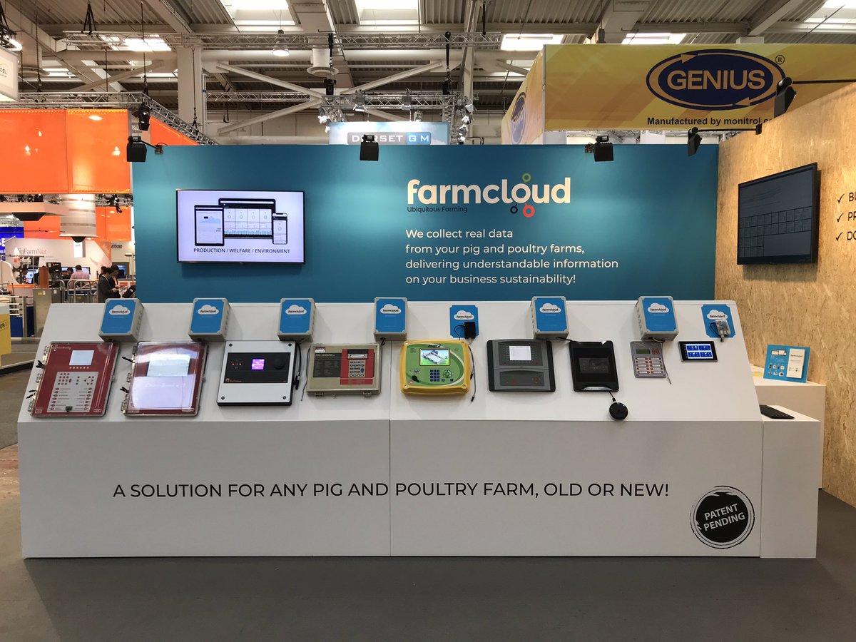 farmcloud_io's tweet photo. We are having a fantastic time @EuroTier, showing our ability to integrate data from different farm controllers, and empower livestock farming productivity using our cloud platform to benchmark information!
You can know more at https://t.co/WNOQOTJhCr https://t.co/T5gZJfo4ol