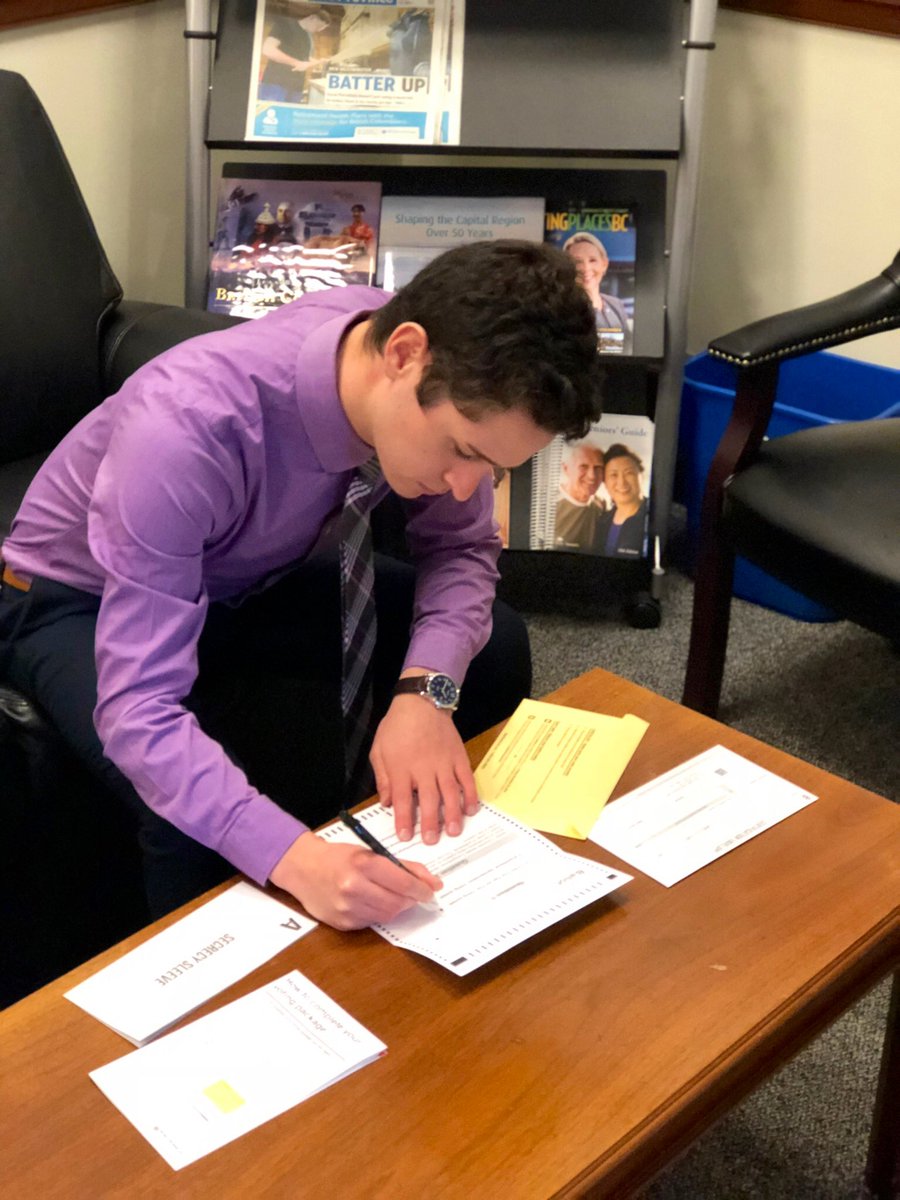 NeilPDow's tweet image. This morning I voted to retain First Past the Post in BC’s referendum on electoral reform.

I want an electoral system that delivers stable and accountable governments.

Request your ballot package: bit.ly/1BjLSXd

#bcpoli #NoBCProRep