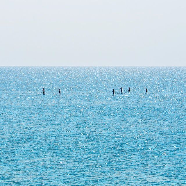 The weekend is here &amp; the sun is shining! Opt outside 🤙😊
#LoveToSUP #WrightsvilleBeach #PaddleBoarding