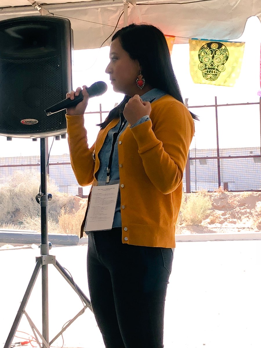 CultureStrike's tweet photo. The border wall doesn’t end migration or address the root causes of migration, it causes more death. @CynthiaPompa discuss the deportation force at the US-Mexico border. #BorderVisions https://t.co/AiY4WUNqBx