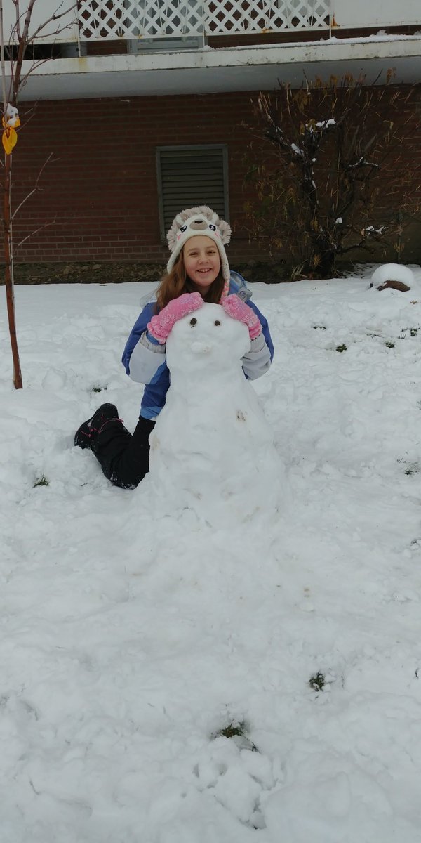 Frogger_8's tweet photo. May I proudly present Charlie the snow penguin #SnowFun #PDDayFun #DoYouWannaBuildASnowPenguin? @Rushdown_Omega https://t.co/ZojrDWQQwb