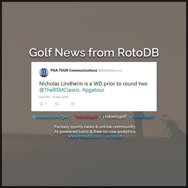 rotodbgolf's tweet photo. https://t.co/gH63wmvjyW Sports News from PGA TOUR Media #Sports #Fantasy #FantasySports #Golf #PGA #FantasyGolf #Golfing #PGATour https://t.co/M7I0k0RDBu