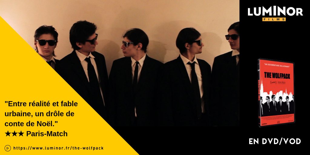 LuminorFilms's tweet photo. THE WOLFPACK, documentaire sensible et captivant sur l’histoire d'une fratrie fascinante, sera projeté mercredi 21 novembre à 19h15 à la B.U. du Havre, dans le cadre du mois du film documentaire. 
Si vous êtes trop loin du Havre, retrouvez ce film dans notre catalogue ! https://t.co/Xlu2VHPFSx
