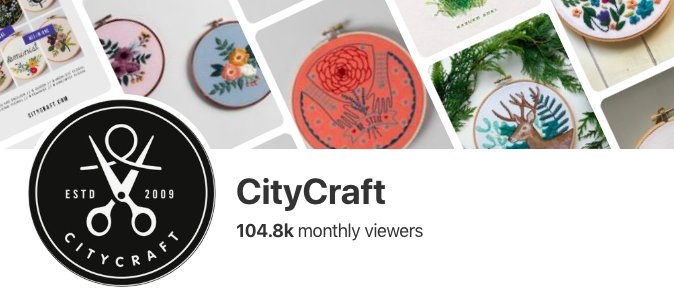 Are you following us on Pinterest? Join the fun! pinterest.com/citycraftcallie