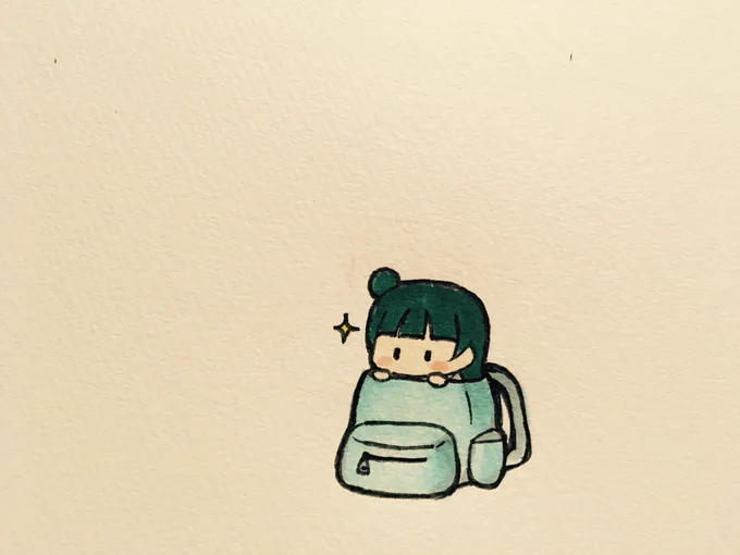 荷作り?善子ちゃん 