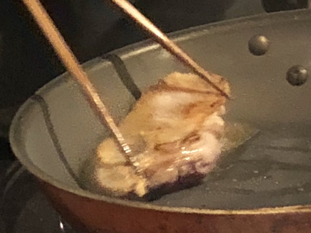 HARASAKU's tweet photo. 「合鴨フレンチの会」
合鴨農法で有名な古野農場さんの合鴨美味し！
合鴨焼いた時に���る脂で炒めた茸・根菜更に美味し！！ https://t.co/lyiipwZR3Y