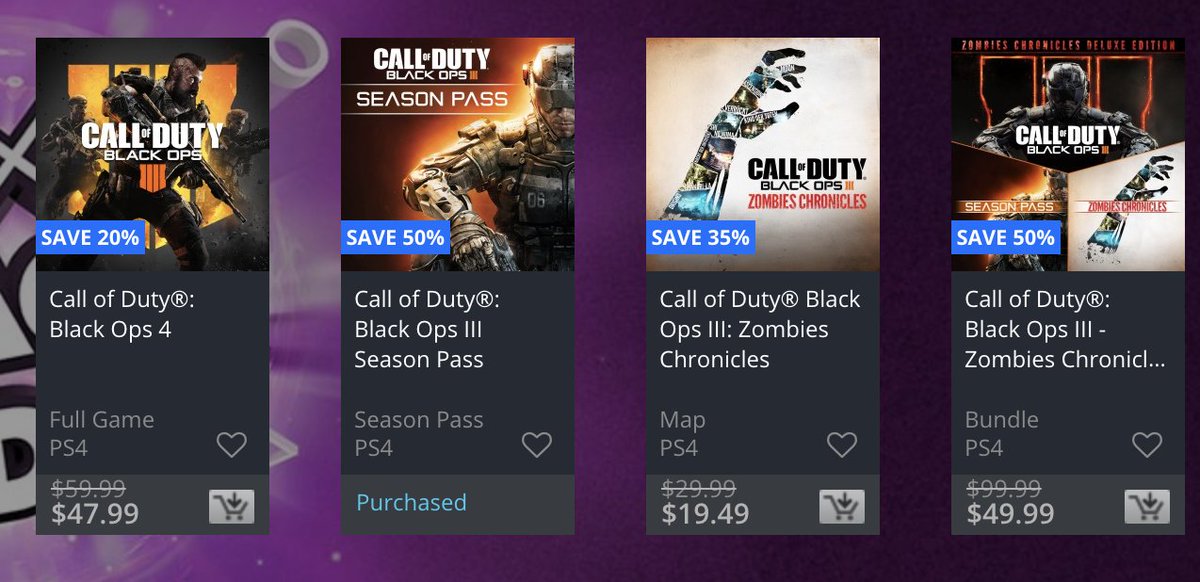 bo4 price ps4 store