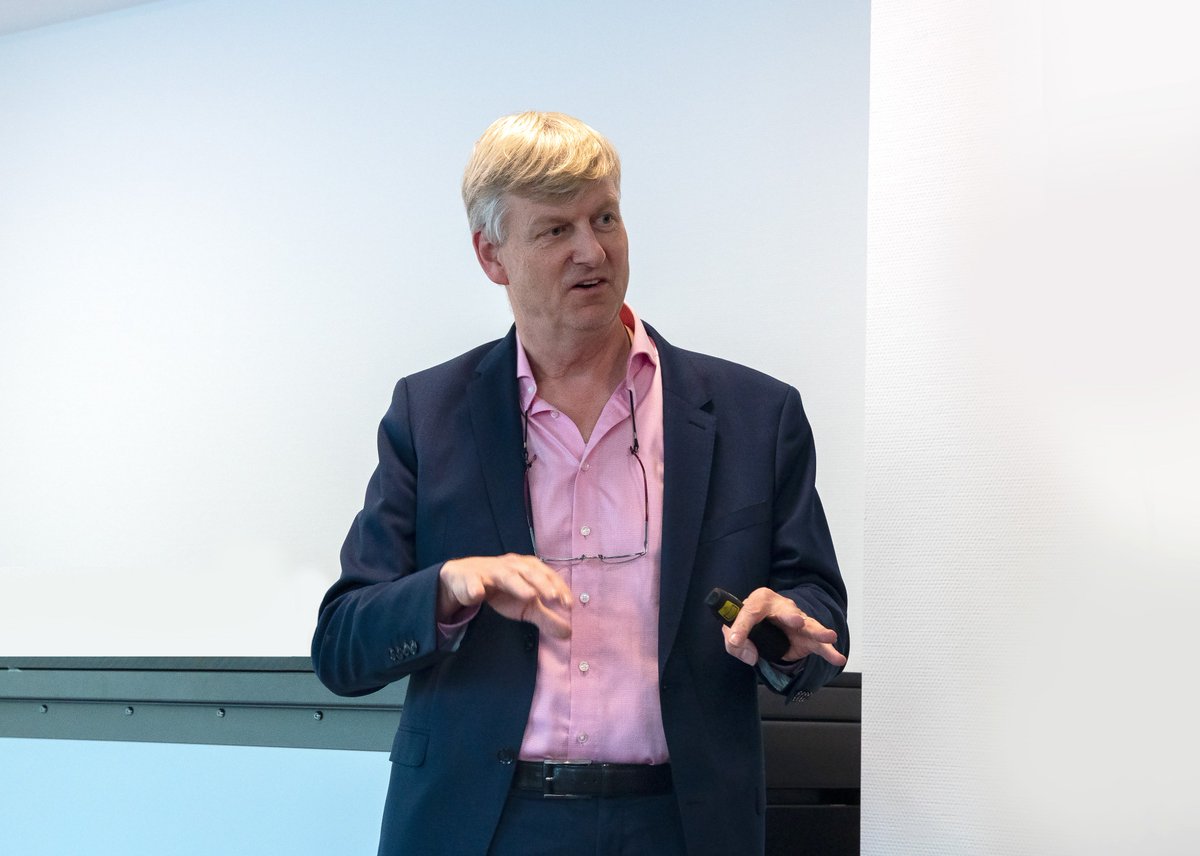 Celonis's tweet image. It was our great pleasure to host the legendary "Godfather of #ProcessMining" Dr. @wvdaalst in our "mothership" in #Munich today - thanks for the inspirational and educational talk!