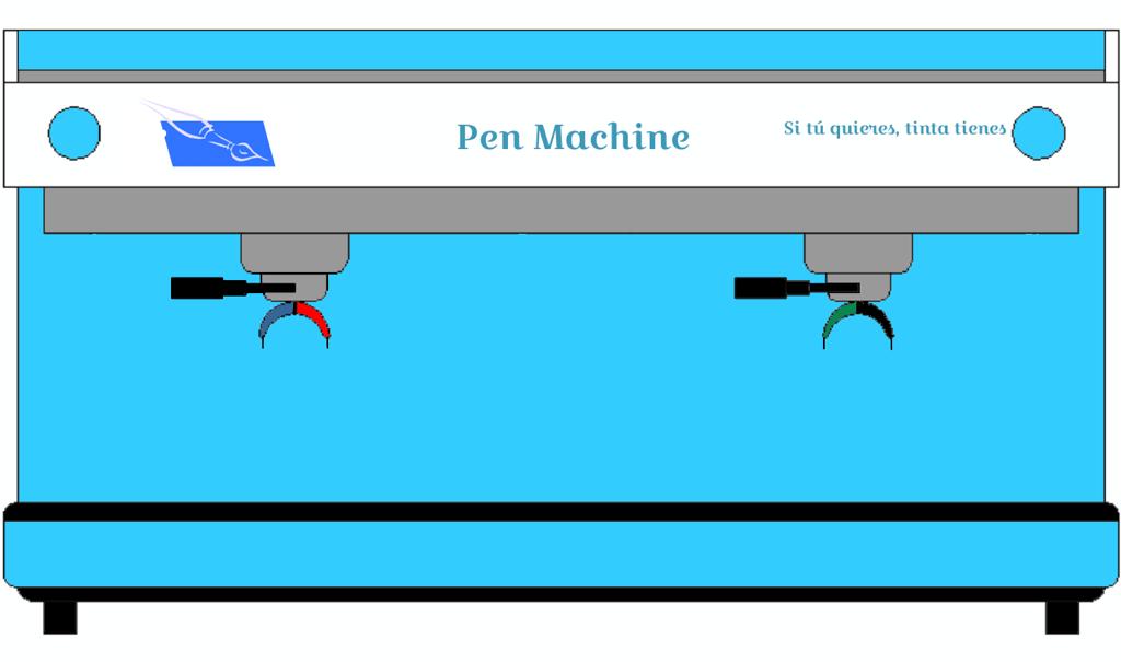 MachinePen's tweet photo. Adiós a la compra de bolígrafos, te presentamos Pen Machine N16: la máquina con la que nunca te quedarás sin tinta. Podrás recargar tu 'boli', además contribuirás a reducir la creación de plástico. #penmachine #reciclaje #producto #situquierestintatienes #progreso #ull https://t.co/gxVdSRGqqh