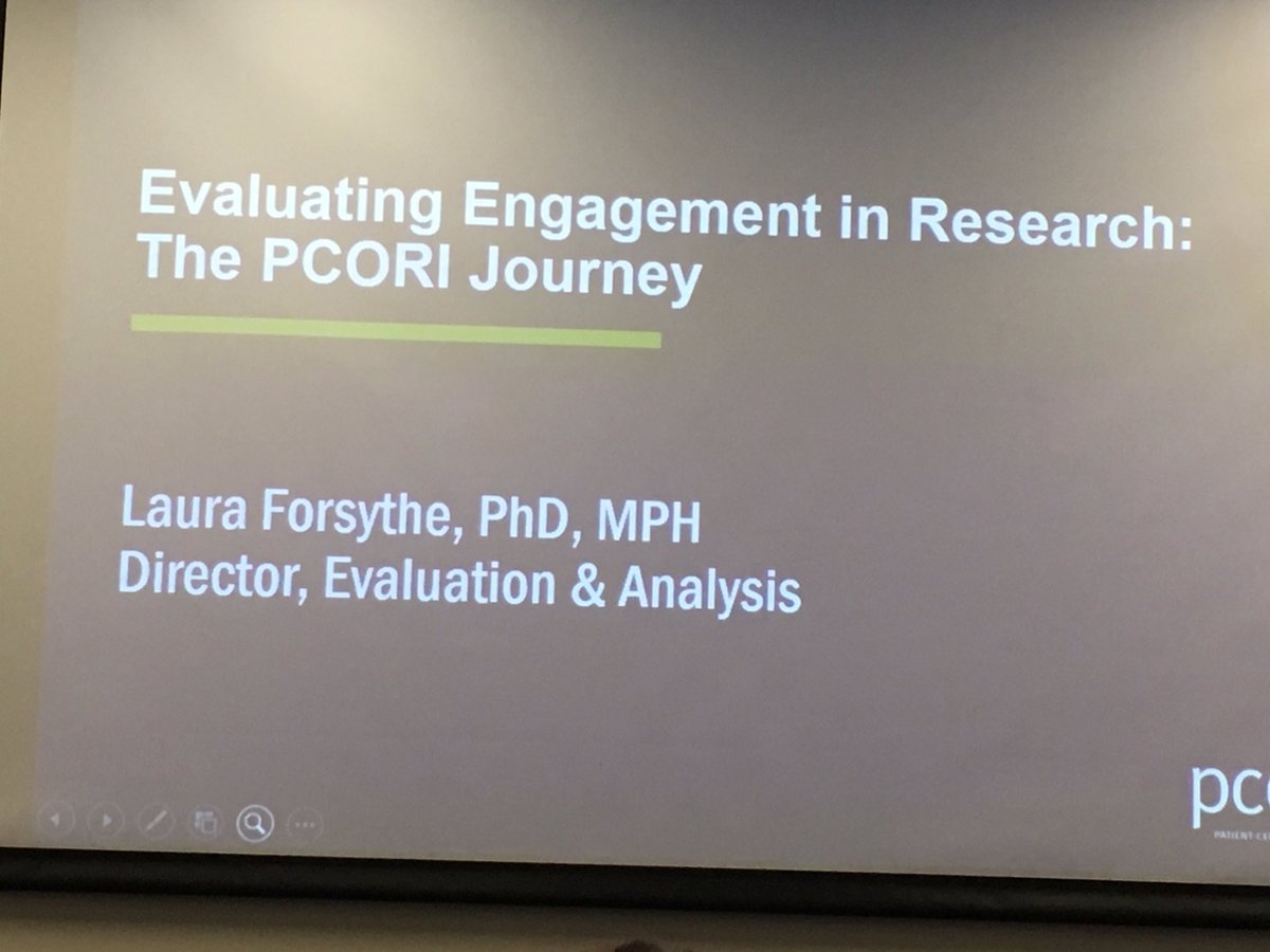 Guest2Julie's tweet photo. Great talk about PPI evaluating engagement  in research  to finish this brilliant 2 day conference iforsythe@pcori.org @NIHR_RDSNENC @intppieval https://t.co/ngEju1Kd88