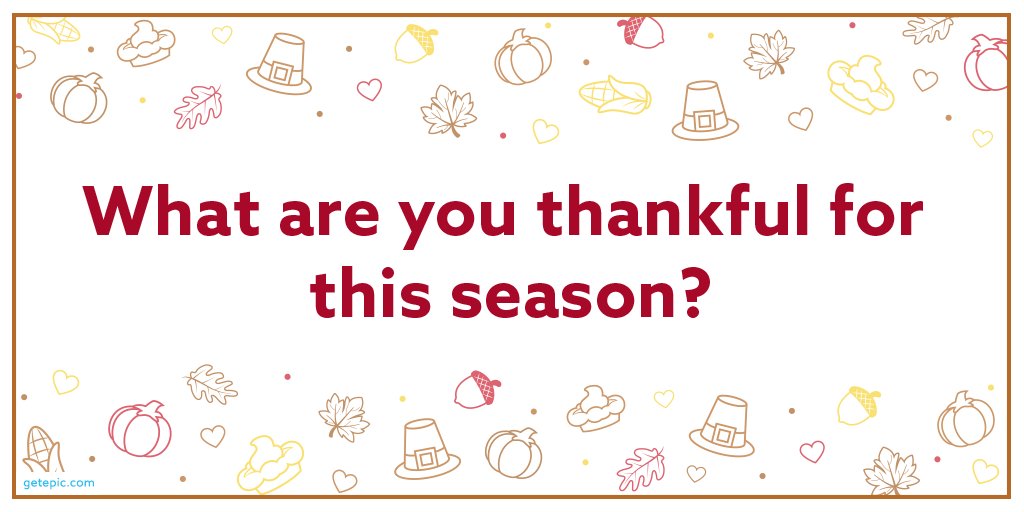 epic4kids's tweet photo. We are Epic!-ally grateful for all of you! 💙 What are YOU thankful for this Thanksgiving season? Comment below to give an #EpicThanks. https://t.co/MVHgFDLt5N