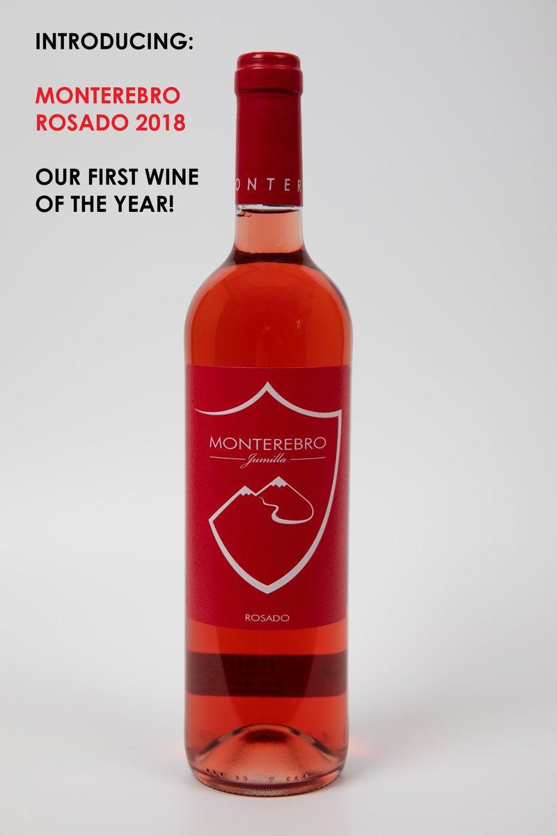 monterebro's tweet photo. Introducing our first wine of the "excellent" 2018 vintage. Just been bottled! #Jumilla #winelover #vinorosado #monterebro #monterebrorosado https://t.co/bem9ROmHUZ