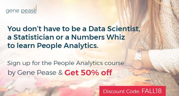 Don't be scared of #data! You don't have to be a numbers whiz to learn #PeopleAnalytics! Get started with this self-paced online course and prepare yourself for your 2019 #career plans in #HR! bit.ly/2NNjjuD #HRAnalytics