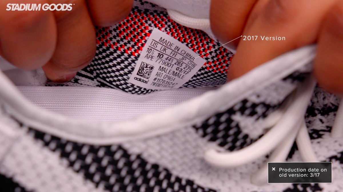 yeezy zebra stadium goods