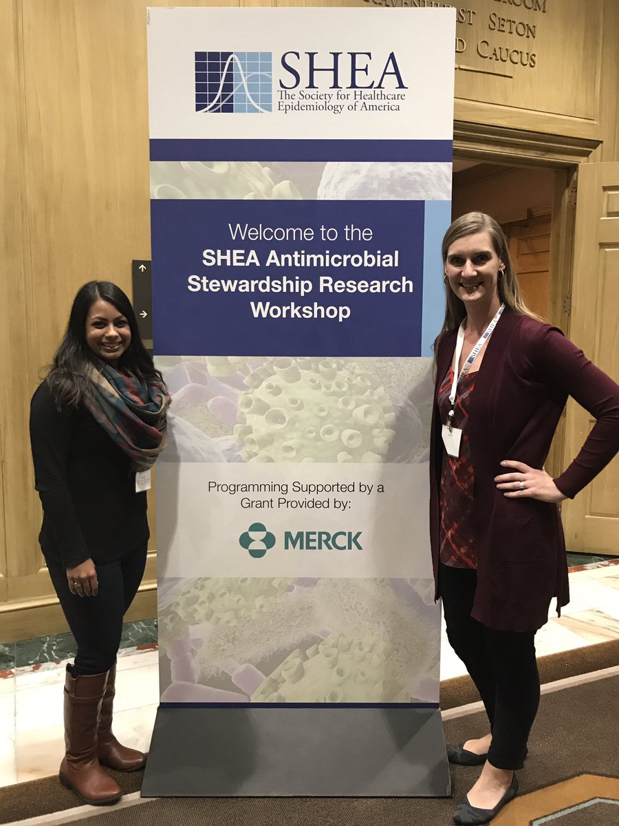 krutu8's tweet photo. Thanks for an inspirational and enlightening conference #ASRW18 @SHEA_Epi ! @mmPharmD and I walked away with our minds blown! https://t.co/Uy3P2iyt01