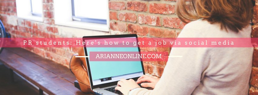 arianne_smart's tweet photo. #SocialMedia can be a useful tool to help you get a job. Here's how: https://t.co/DPMbhzjJO9 #PR #PublicRelations #PRbloggers @UKBloggers1 @blogginggals https://t.co/dCypTfKmnl