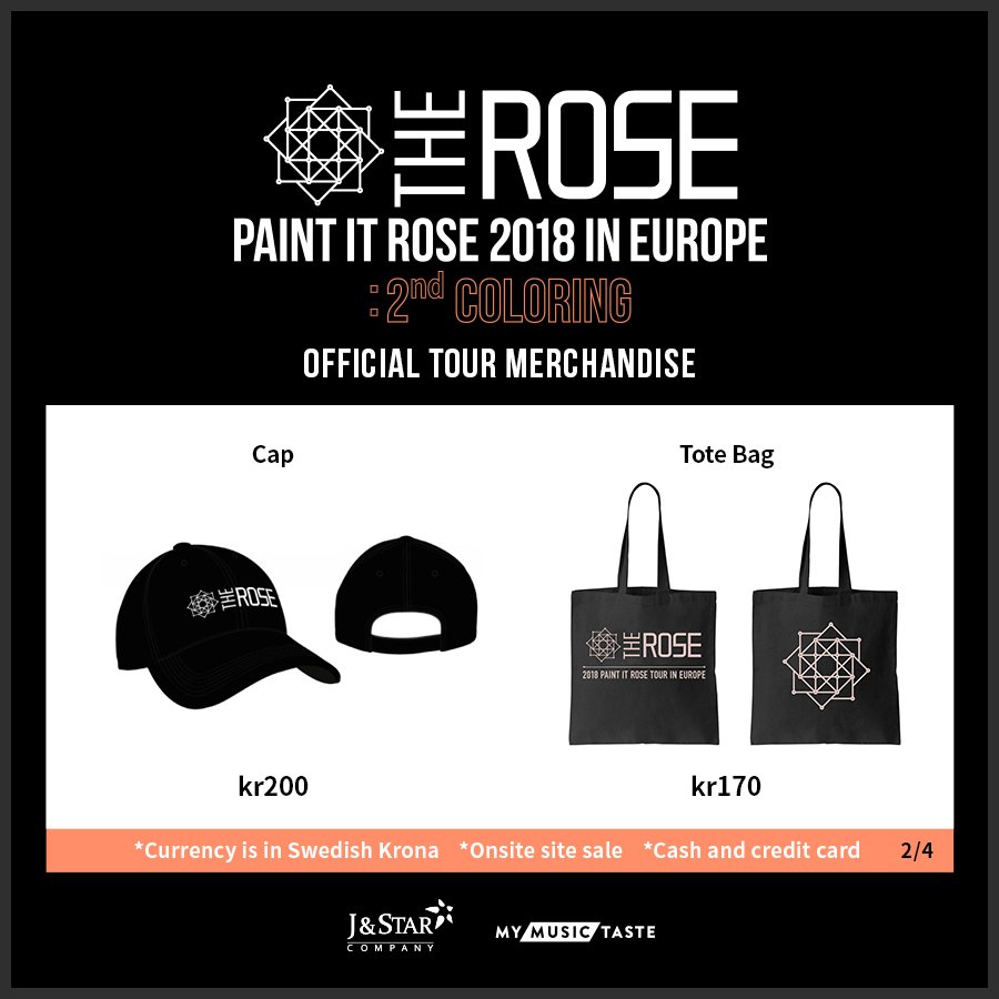 _mymusictaste's tweet photo. Stockholm! 🤩
We're excited to announce the official merchandise for Paint it Rose 2018 in Stockholm : 2nd Coloring!  For more details 👉👉https://t.co/yjK3ca8tJr
See you very soon! 
#StopWishingStartMaking #THEROSE with #MyMusicTaste #PAINT_IT_ROSE #InStockholm #2nd_COLORING https://t.co/RcRDR3NizN