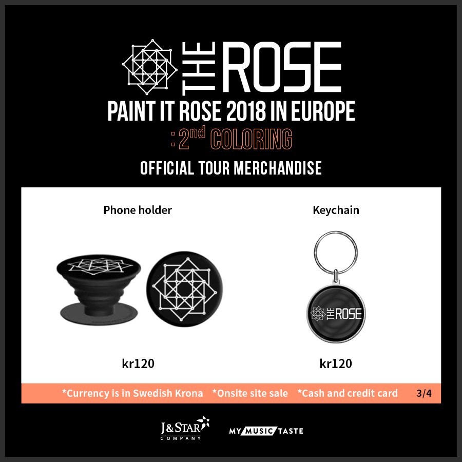 _mymusictaste's tweet photo. Stockholm! 🤩
We're excited to announce the official merchandise for Paint it Rose 2018 in Stockholm : 2nd Coloring!  For more details 👉👉https://t.co/yjK3ca8tJr
See you very soon! 
#StopWishingStartMaking #THEROSE with #MyMusicTaste #PAINT_IT_ROSE #InStockholm #2nd_COLORING https://t.co/RcRDR3NizN