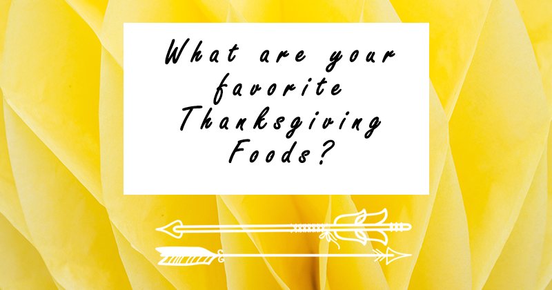 There are so many good foods to choose from!