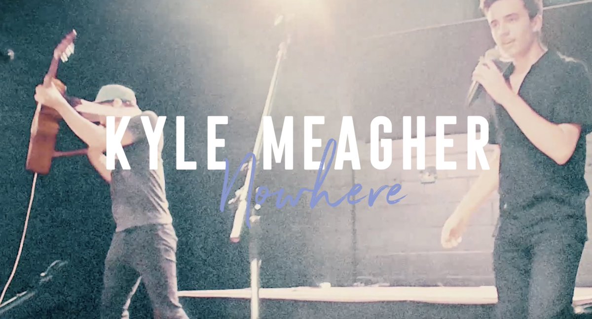 thekylemeagher's tweet photo. "Nowhere" Music video is now available at https://t.co/xrt5FUbccq Super excited to share this with you all!!!! #music #musicvideo #availablenow #nowhere #kylemeagher https://t.co/bDhTQPxRKD