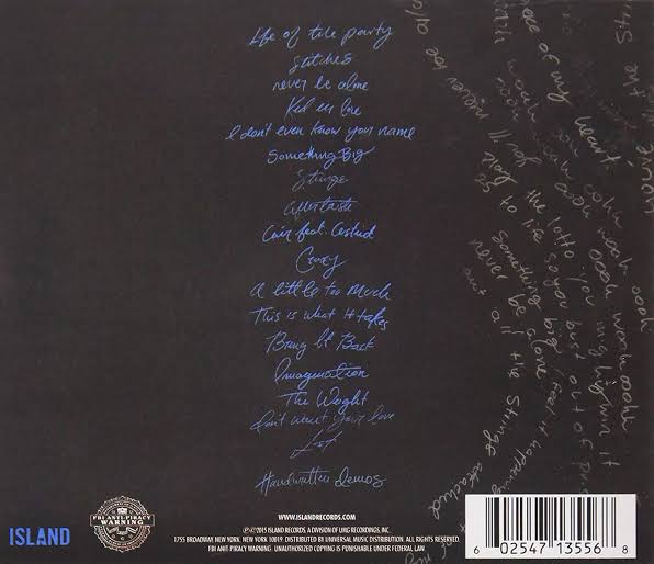 32. Handwritten - Shawn Mendes