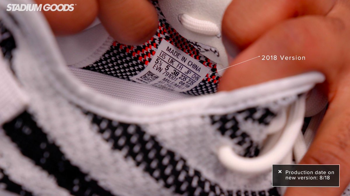 yeezy zebra stadium goods