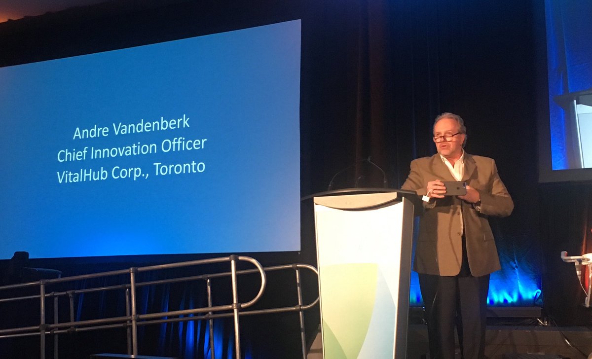 OLTCAnews's tweet photo. New mobile app being featured from @VitalHubCorp today to automate communications and workflow #TILTC #InnovatorsDen https://t.co/ffMz8Shaxh