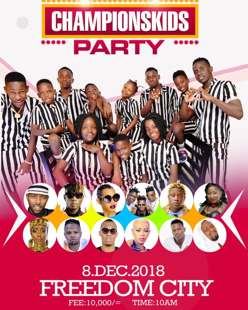 fred_tgk's tweet photo. Come let’s have fun together at freedom city on 8th December,,come see magical dance moves from @ghettokids_tfug @eddykenzoficial @SpiceDianaUg @FikFameika @B2CEntUG @FrencHMonTanA https://t.co/ESh0ZkLSIQ