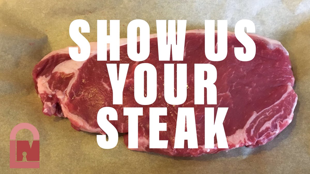 LockNoob1's tweet photo. Please watch this video.  No lock picking, but we promote good mental health and cook up the most DECADENT steak you can imagine 🥩 You will not be disappointed!👍😎😘 Show Us Your Steak! Mental Health Awareness https://t.co/fcWXwHGsp4 #SUYS #mentalhealth #locksport #lockpicking https://t.co/zrI2tMCCyO