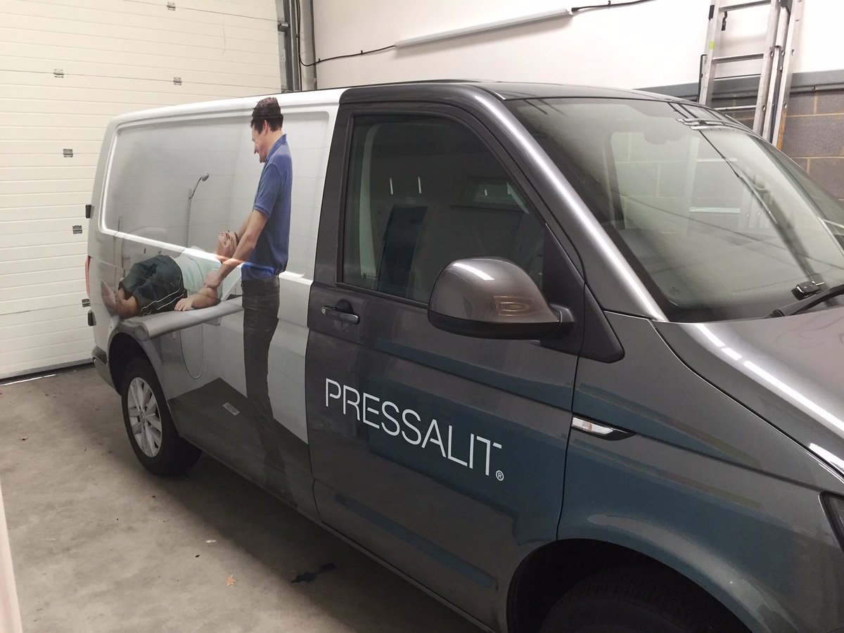 Q3Exhibitions's tweet image. Thanks to @formatgraphics for fitting up our client van this week - looks mint!