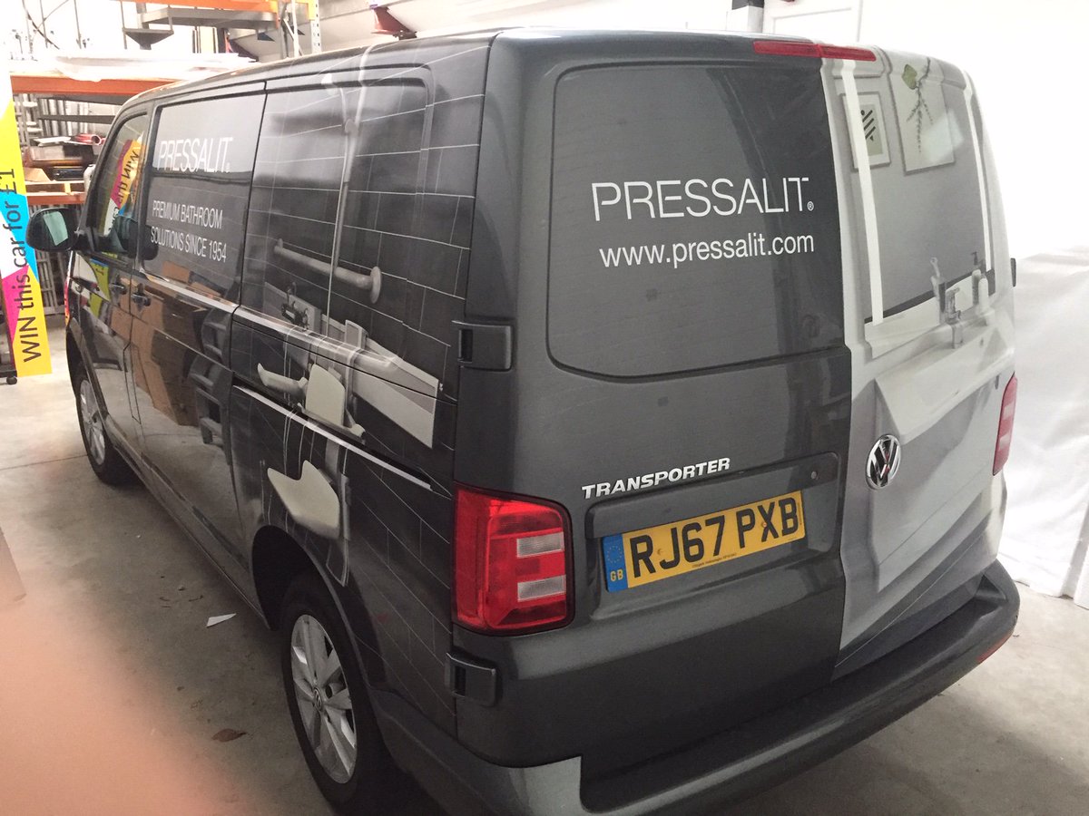 Q3Exhibitions's tweet image. Thanks to @formatgraphics for fitting up our client van this week - looks mint!