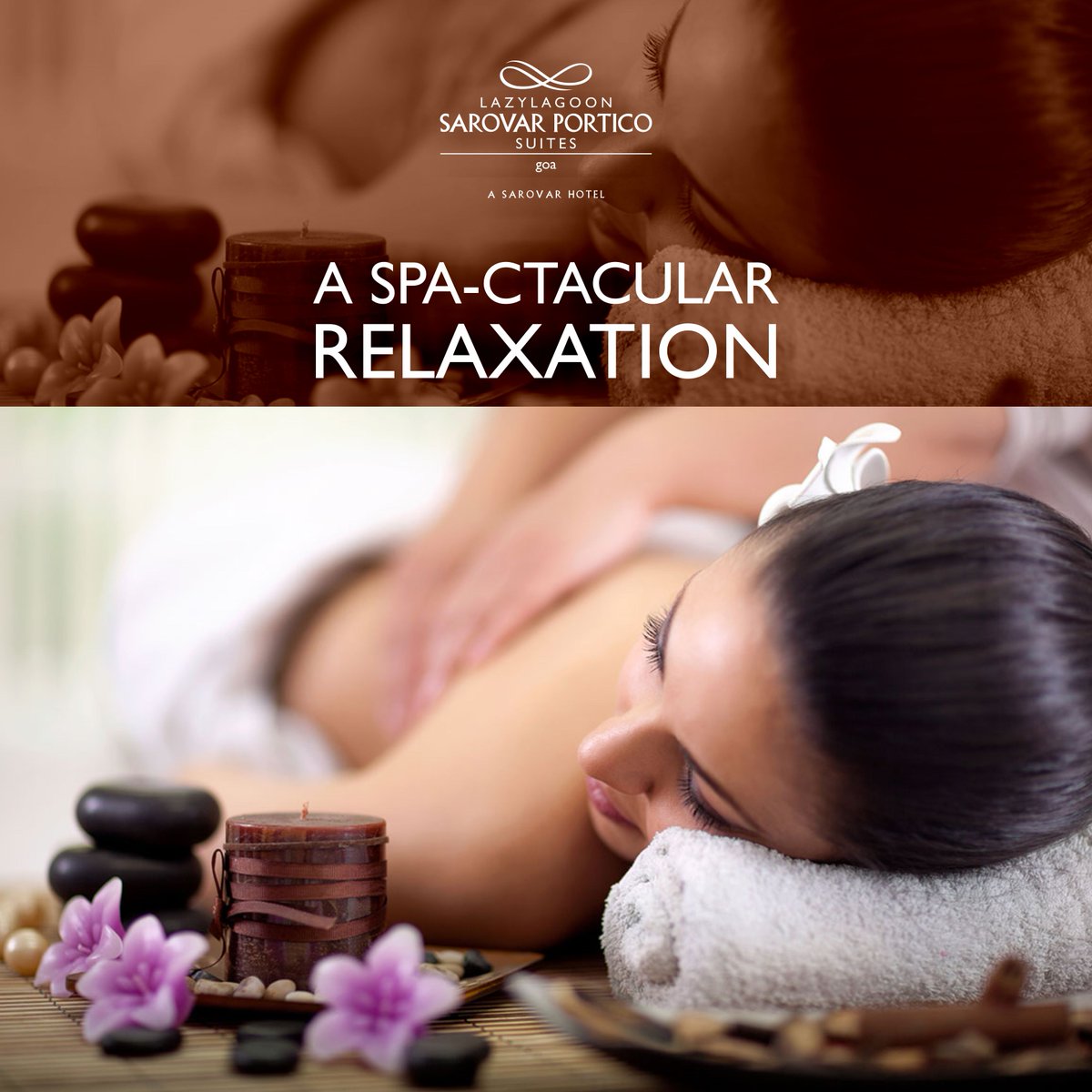 SarovarGoa's tweet photo. Rejuvenate your mind, body &amp; soul with our relaxing spa sessions. 
Make time for yourself &amp; unwind all your stress!

Contact 0832 226 9525 for more information!

#Spa #SpaSessions #Relax #SarovarGoa #goa https://t.co/el6FWBSQzQ