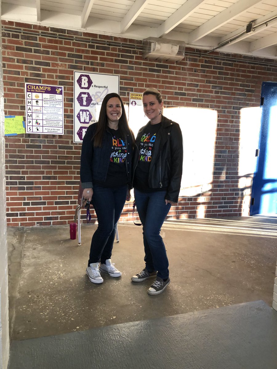 AliciaFojaco's tweet photo. In a world where you can be anything...Be KIND! Thank you to my @BTW_HCPS family for always supporting every student! #weclimbtogether #takeflight #disabilityawarenesseveryday https://t.co/KUmyeRdWob