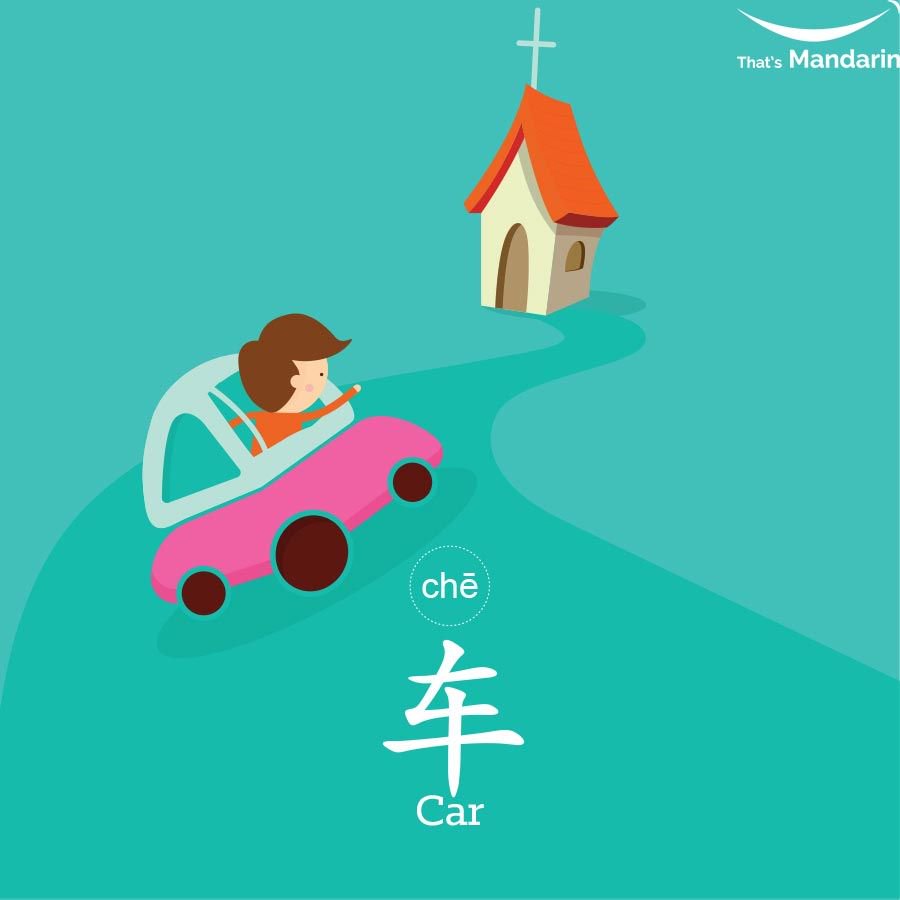 chineselinkword's tweet photo. Today's link word:
⠀
Car • 车 chē

🚗 汽车 qìchē - car⠀
🚌 公交车 gōng jiāo chē - bus⠀
🚛货车 huòchē - truck, van⠀
🚚卡车 kǎchē - lorry⠀

Can you make a sentence with the word 车 chē?

#thatsmandarin #linkwordchinese https://t.co/LXyuu1zpnu