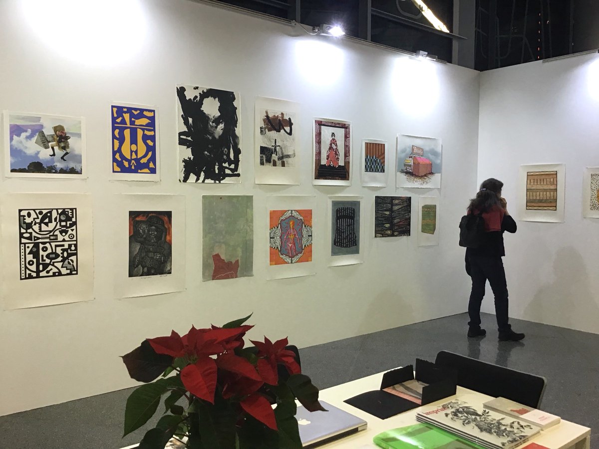 AusEmbEsp's tweet image. Ya está en marcha @figbilbao. Este año la Print Council of Australia presenta una fántástica exhibición de grabadores australianos. Acércate a conocer más sobre arte australiano 🇦🇺 hasta el 18 de noviembre en el Palacio Euskalduna de #Bilbao figbilbao.com