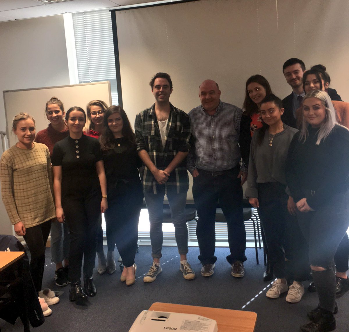 Jenn_Oneill1's tweet photo. Thank you so much to David Hall for telling us all about how he handled the Console charity crisis 😲 #console @FitzInstGroup https://t.co/f2bh3OaZE9